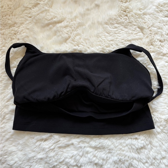 Lululemon Strappy Nulu Shelf Tank Top, Black, 4 - Picture 4 of 5